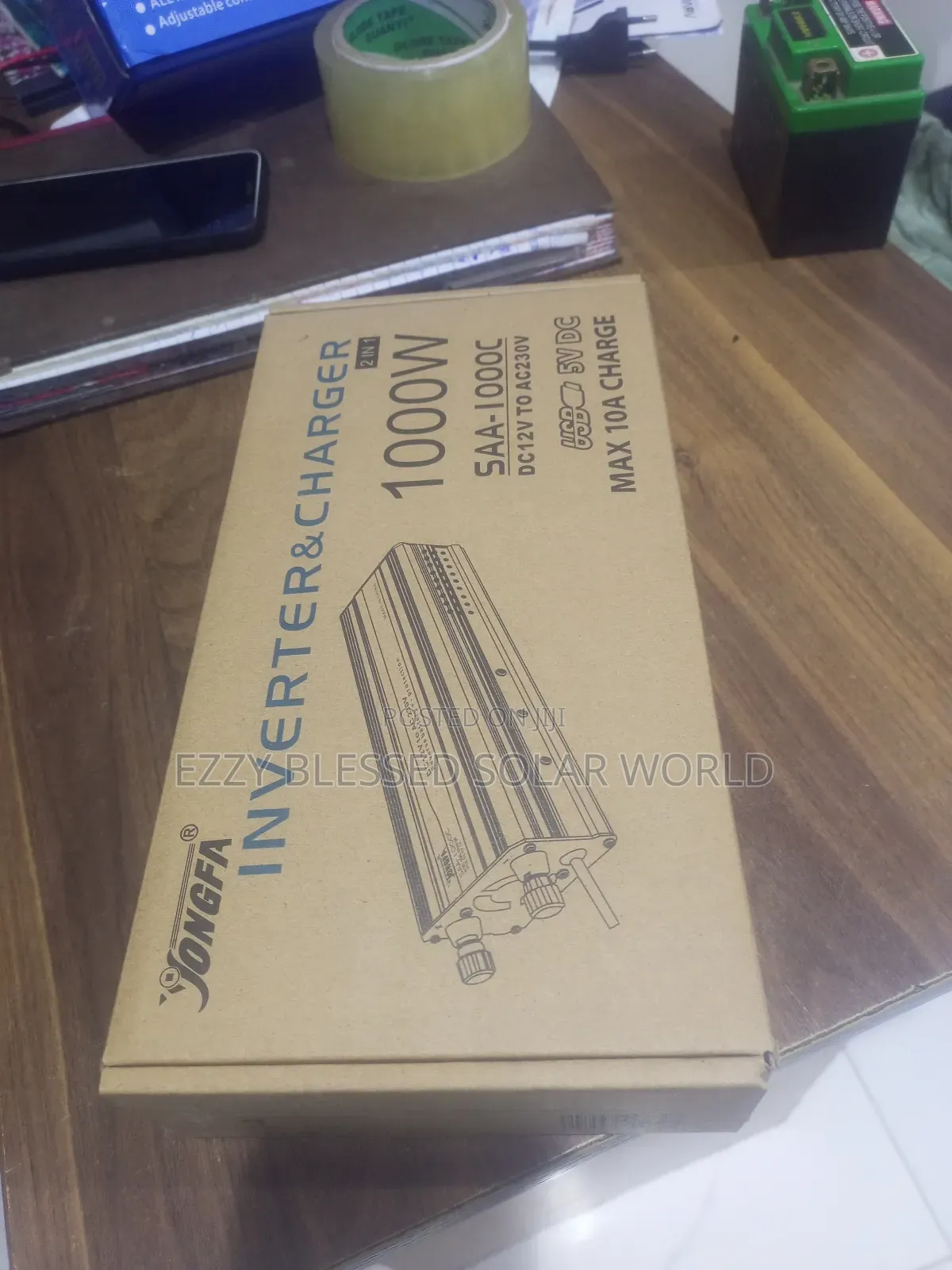 Inverter, 1000w With Charger
