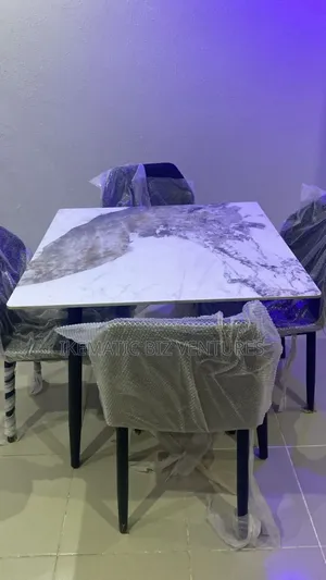 Marble Dining Table With 4 Chairs
