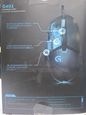 G402 Hyperion Logitech Wired Mouse