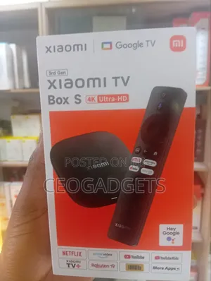 Xiaomi Mi Box S - 4k Ultra Hdr Android Tv With Chromecast & Google
