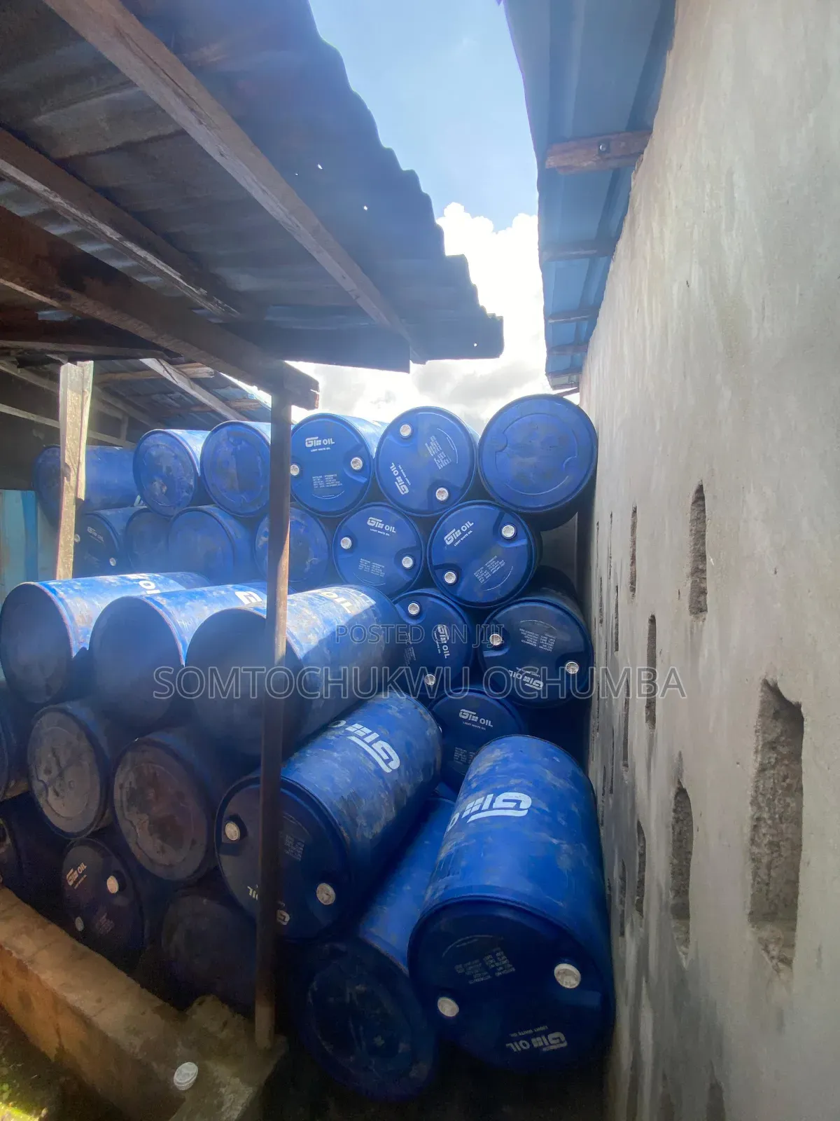 200 Litres Heavy Duty Empty Durable Rubber Drums
