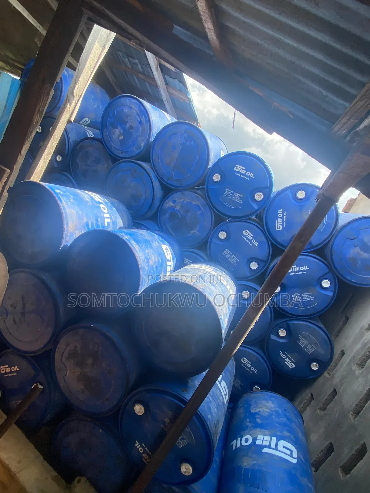 200 Litres Heavy Duty Empty Durable Rubber Drums