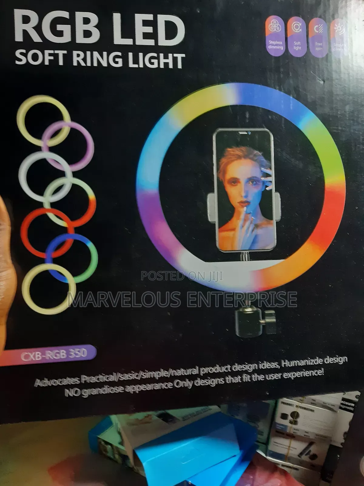 RGB Led Soft Ring Light