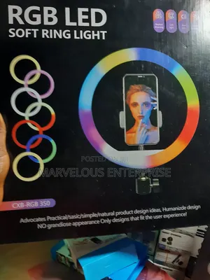 RGB Led Soft Ring Light