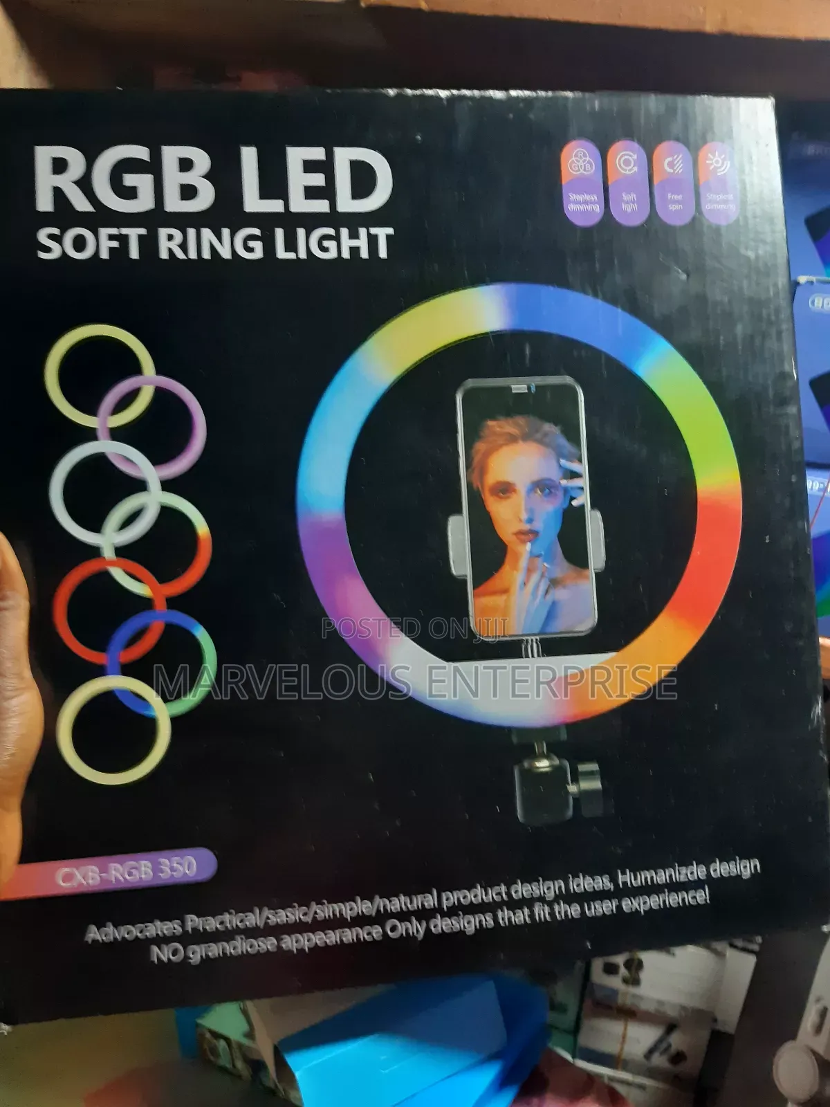 RGB Led Soft Ring Light