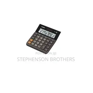 Casio Mini Desktype Calculator Mh-12bk