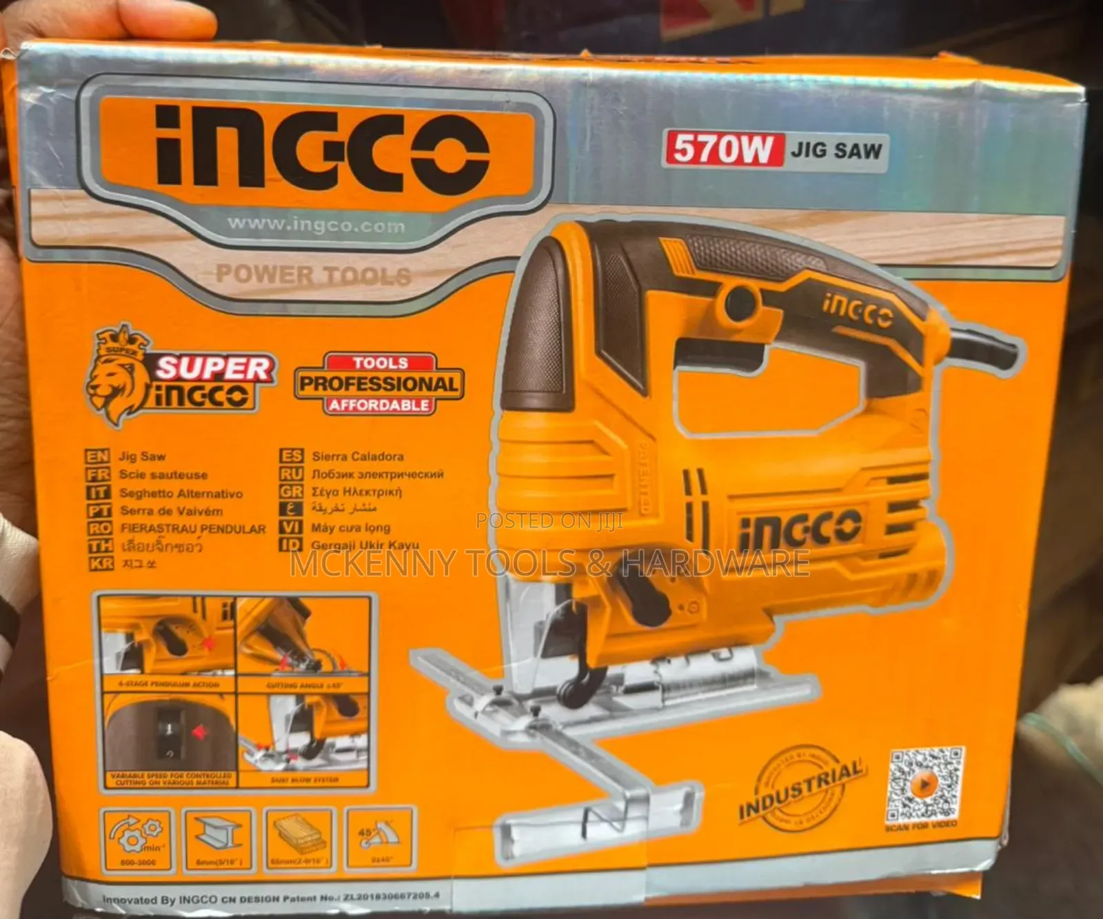 Ingco 570w Jig Saw.
