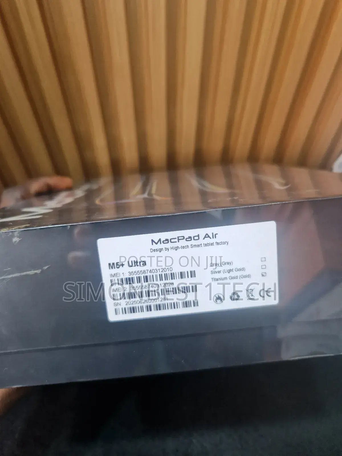 New MacPad Air M5+ Ultra 1 TB Silver