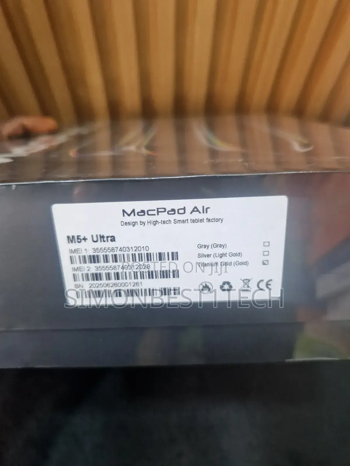 New MacPad Air M5+ Ultra 1 TB Silver