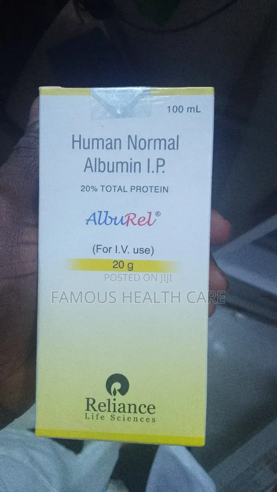 Human Normal Albumin 20g