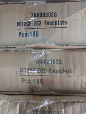 Cat6 Commscope Double Faceplate