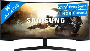 Samsung C34g55t 34' Odyssey G5 Ultra-wide Curved Gaming Monitor