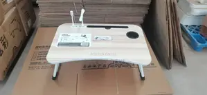 Laptop Table With Light and Charging Accesories