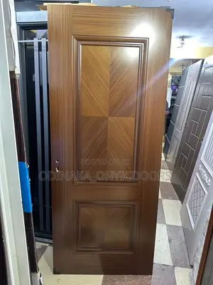 7ft By 3ft Wpc 100% Waterproof Door (2 Panel Choco Colour
