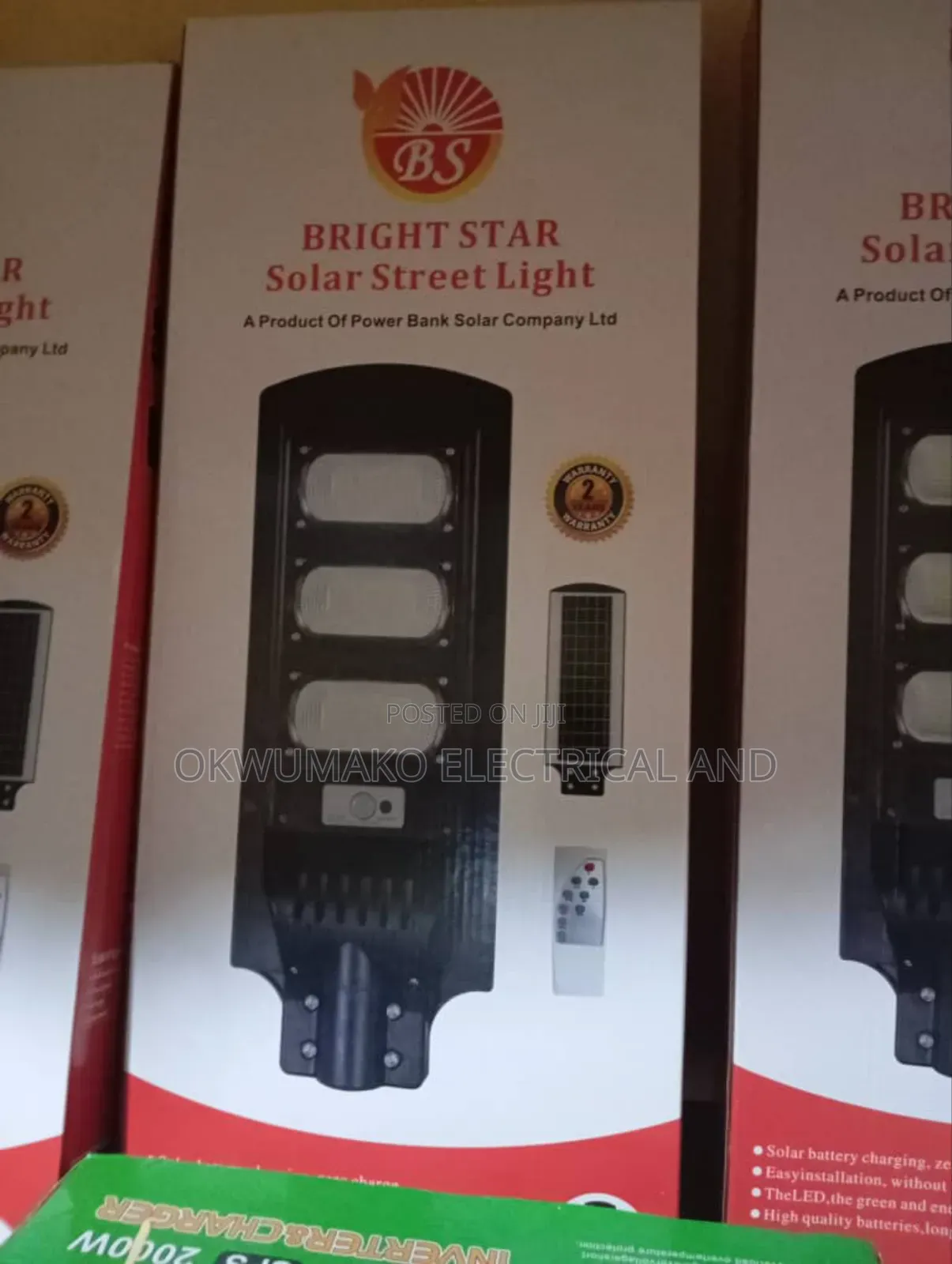 Three Eyes Solar Light