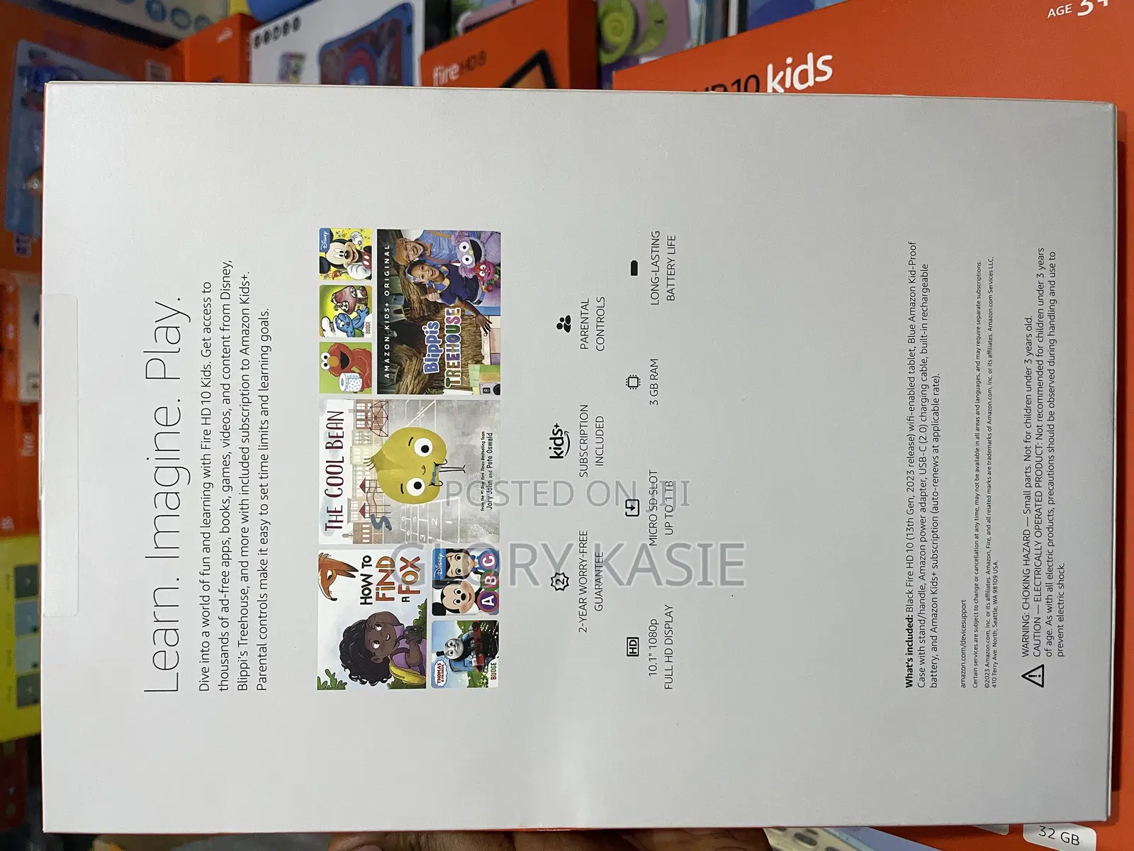 New Amazon Fire HD 10 Kids Pro 32 GB