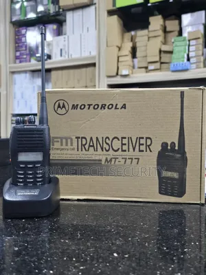Security Motorola Fm Emergency Call Transceiver Mt-777