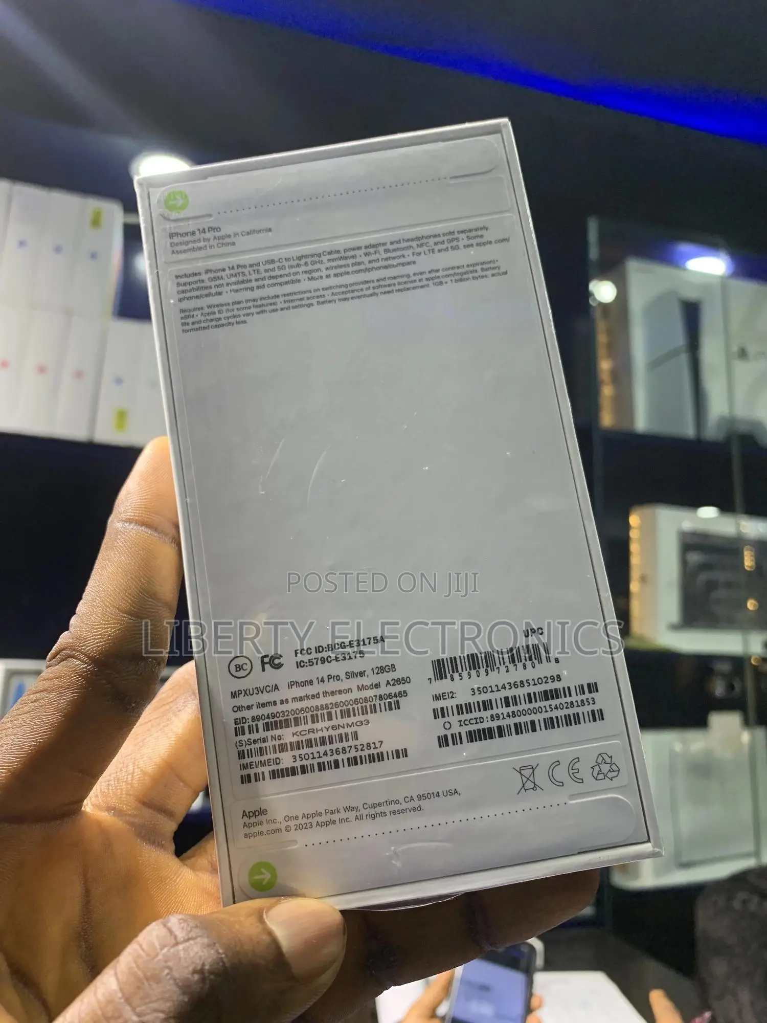 Apple iPhone 14 Pro 128 GB Silver