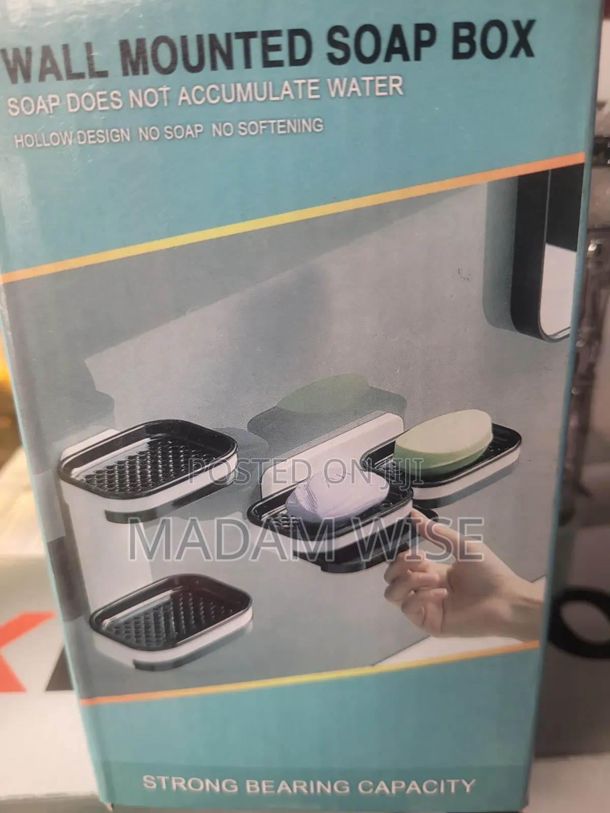 Wall-Mounted Soap Rack