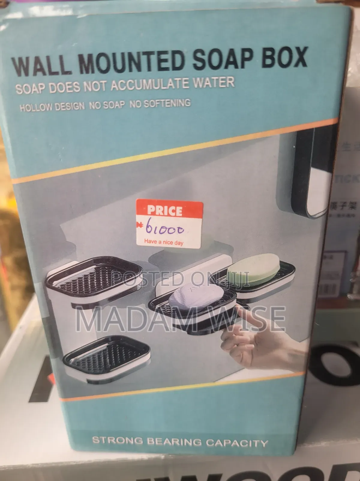 Wall-Mounted Soap Rack