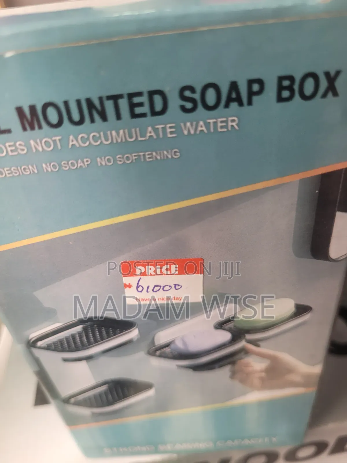 Wall-Mounted Soap Rack