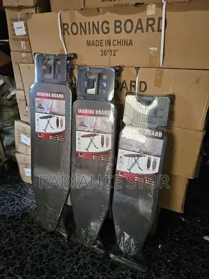 Black Quality Ironing Board
