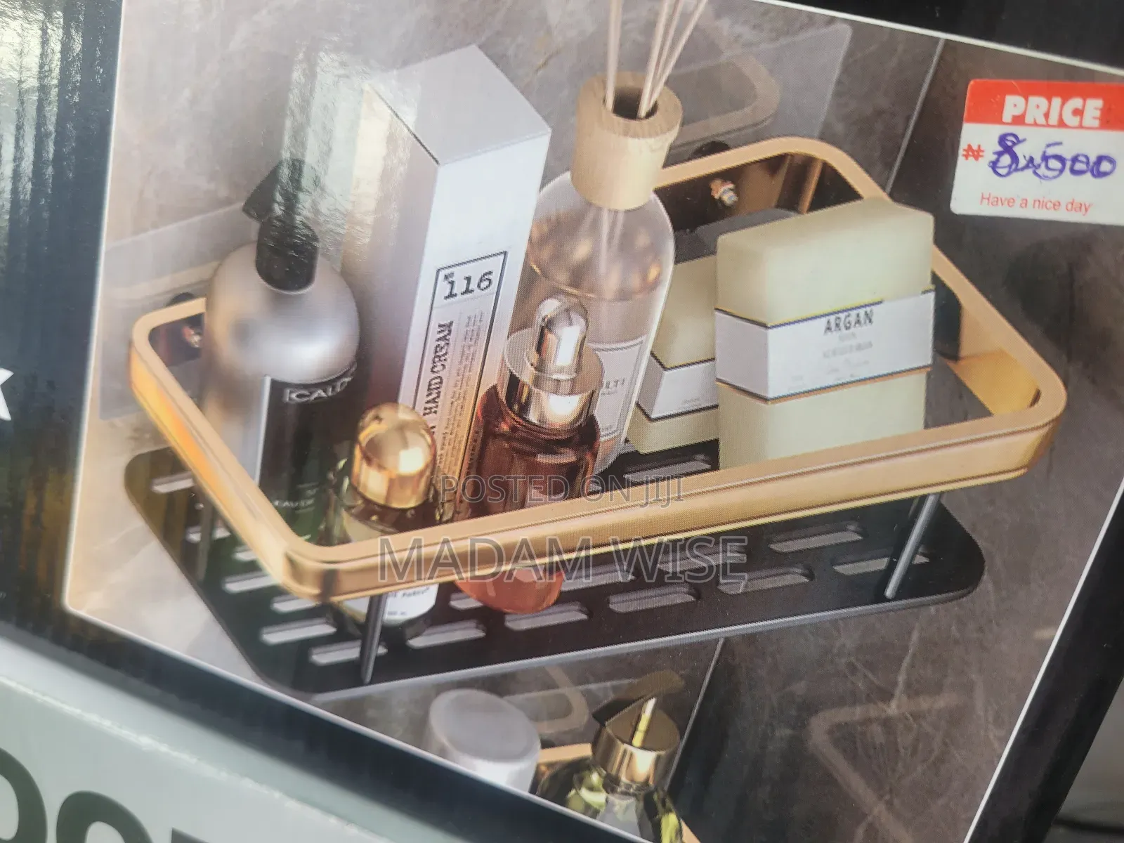Aluminium Bathroom Rack.