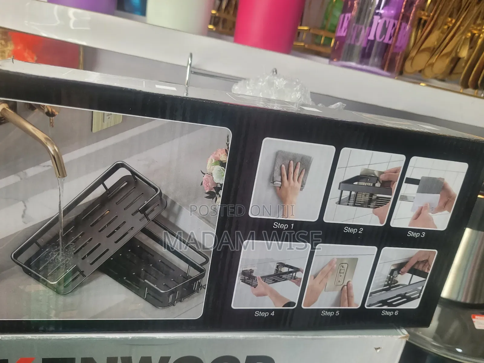 Aluminium Bathroom Rack.