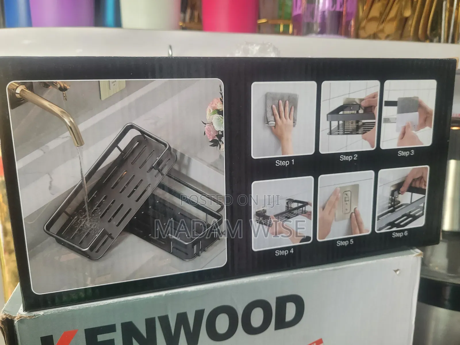 Aluminium Bathroom Rack.