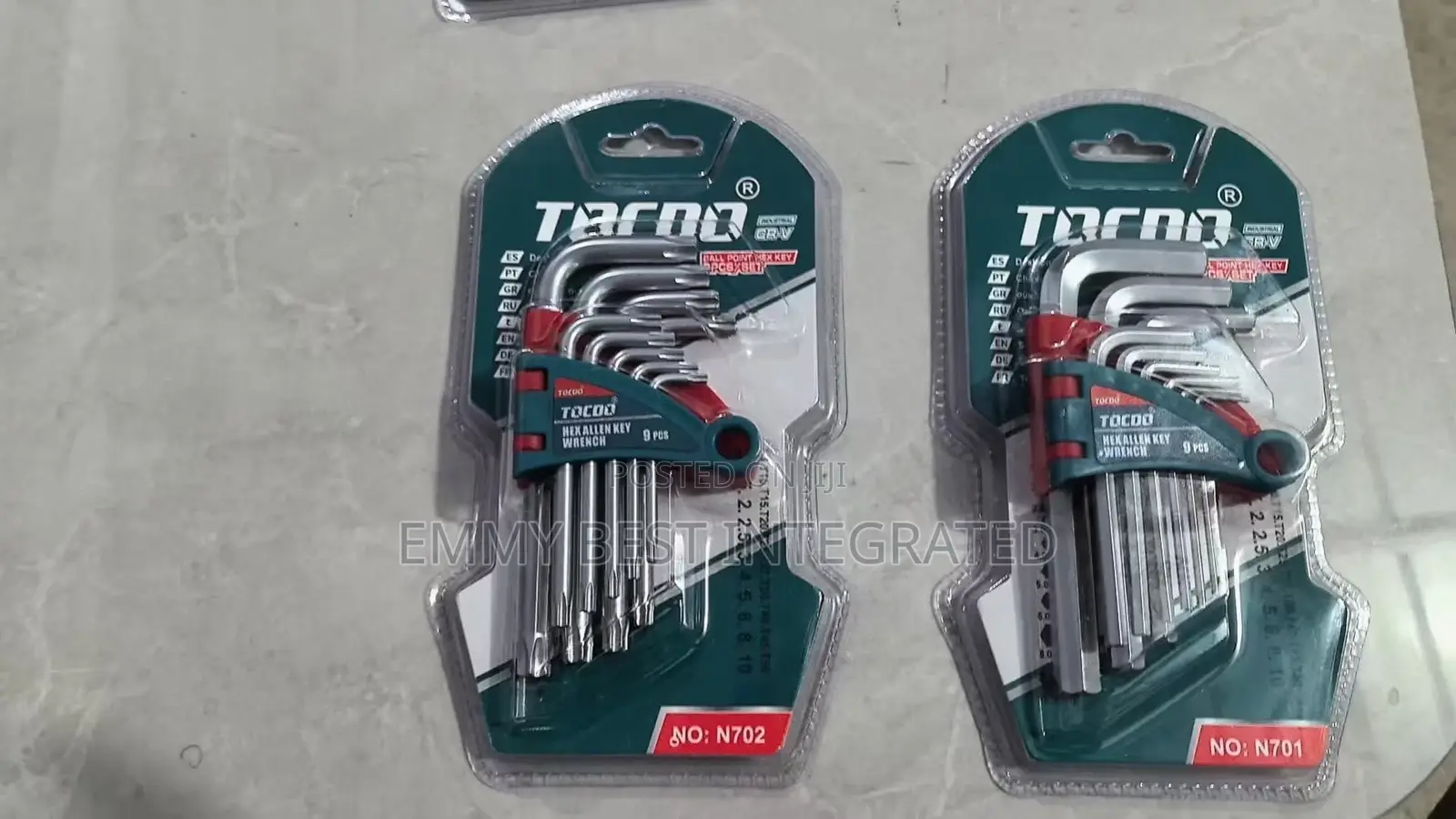 Total Hex Key Wrenches