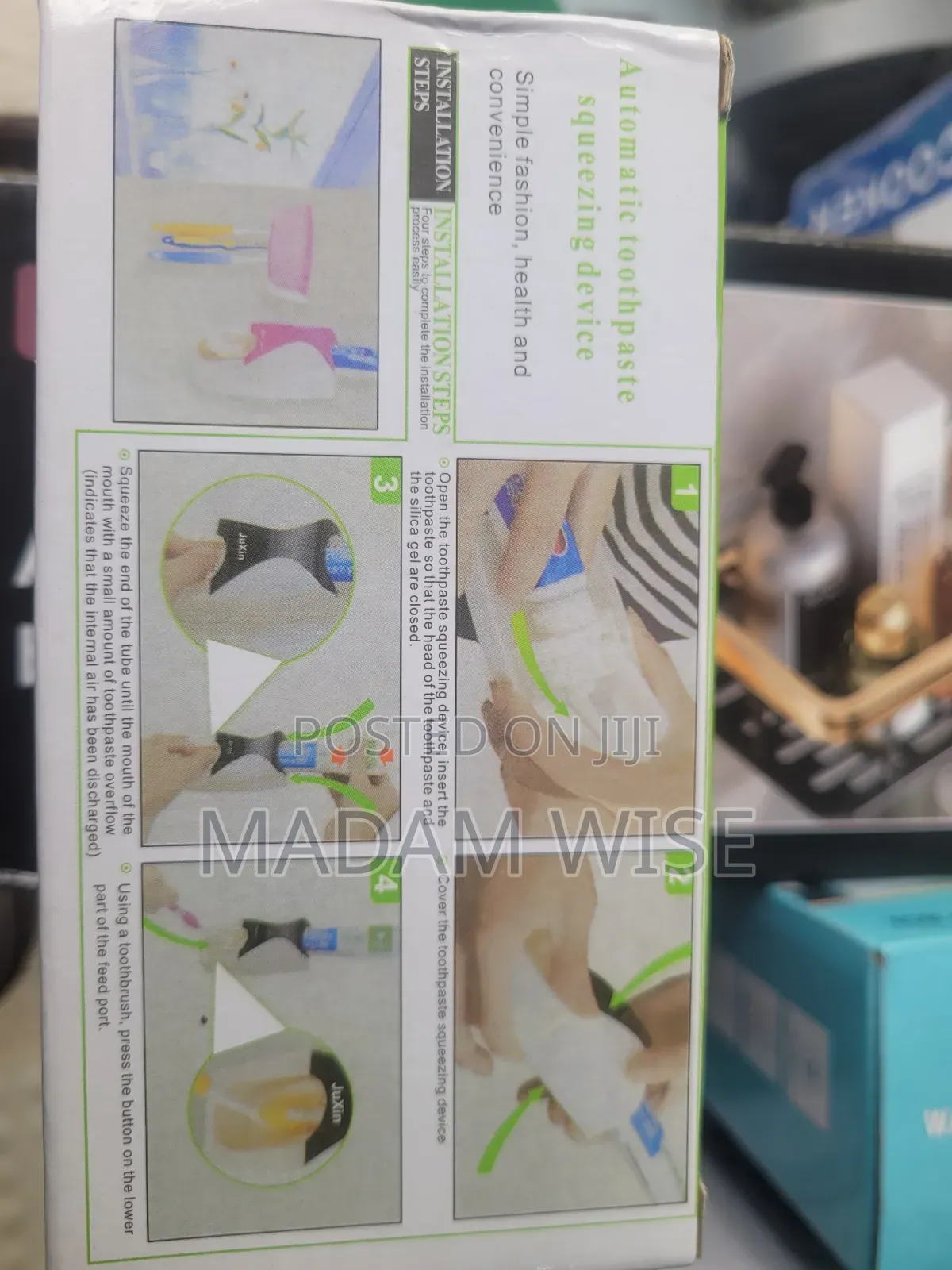 Automatic Toothpaste Squeezing Device