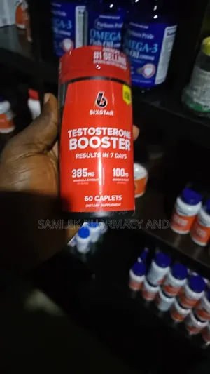 Six Star Testosterone Booster, Caplets, 60 Caplets