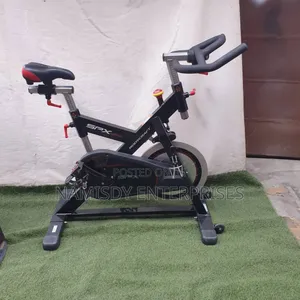 Black Spinning Bike