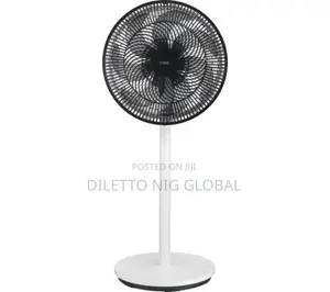 Logik L14pfbw25 14" Pedestal Fan - White Black