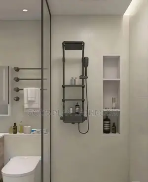 Uk Black Luxury Power Shower
