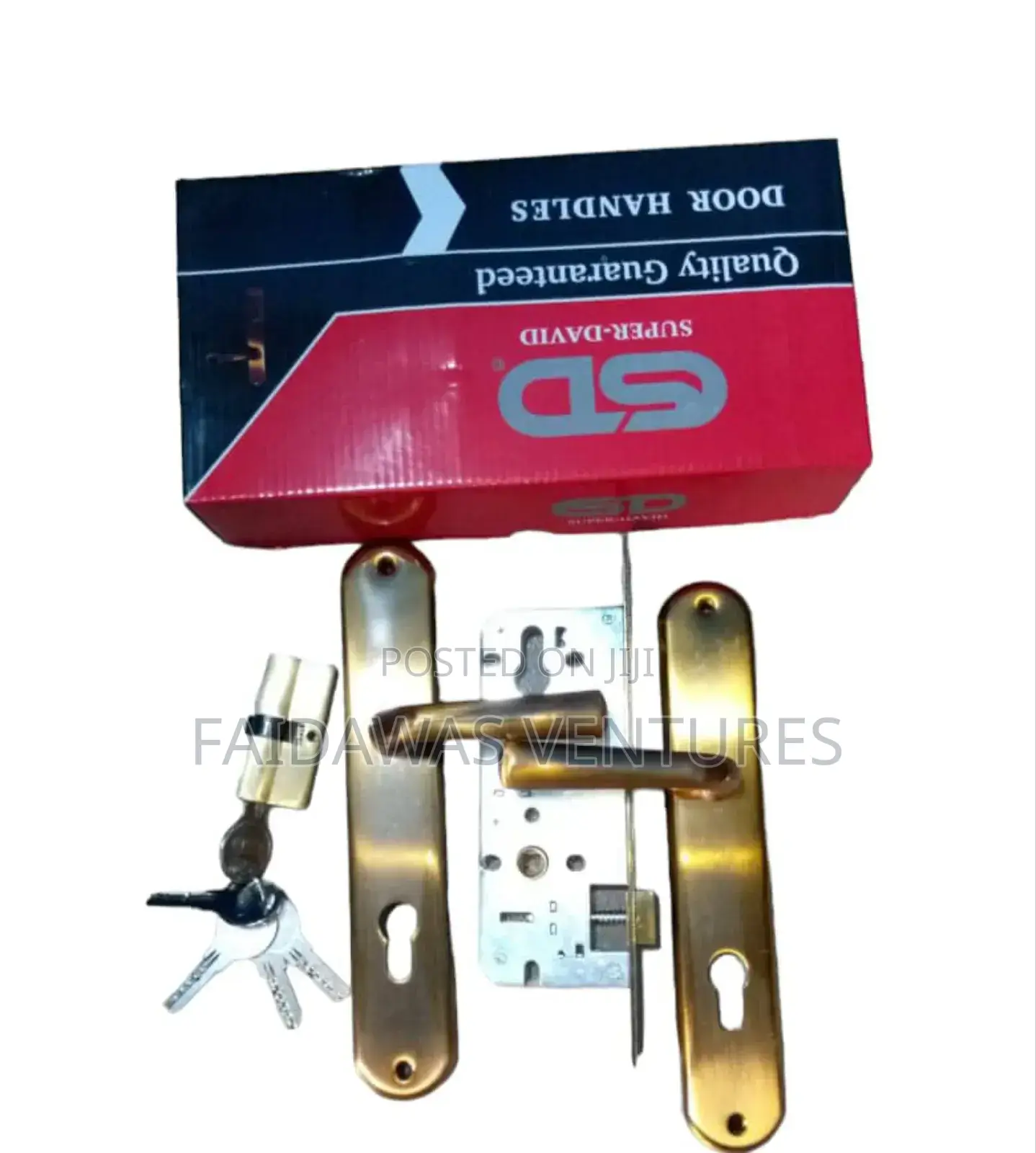Door Lock With Handle
