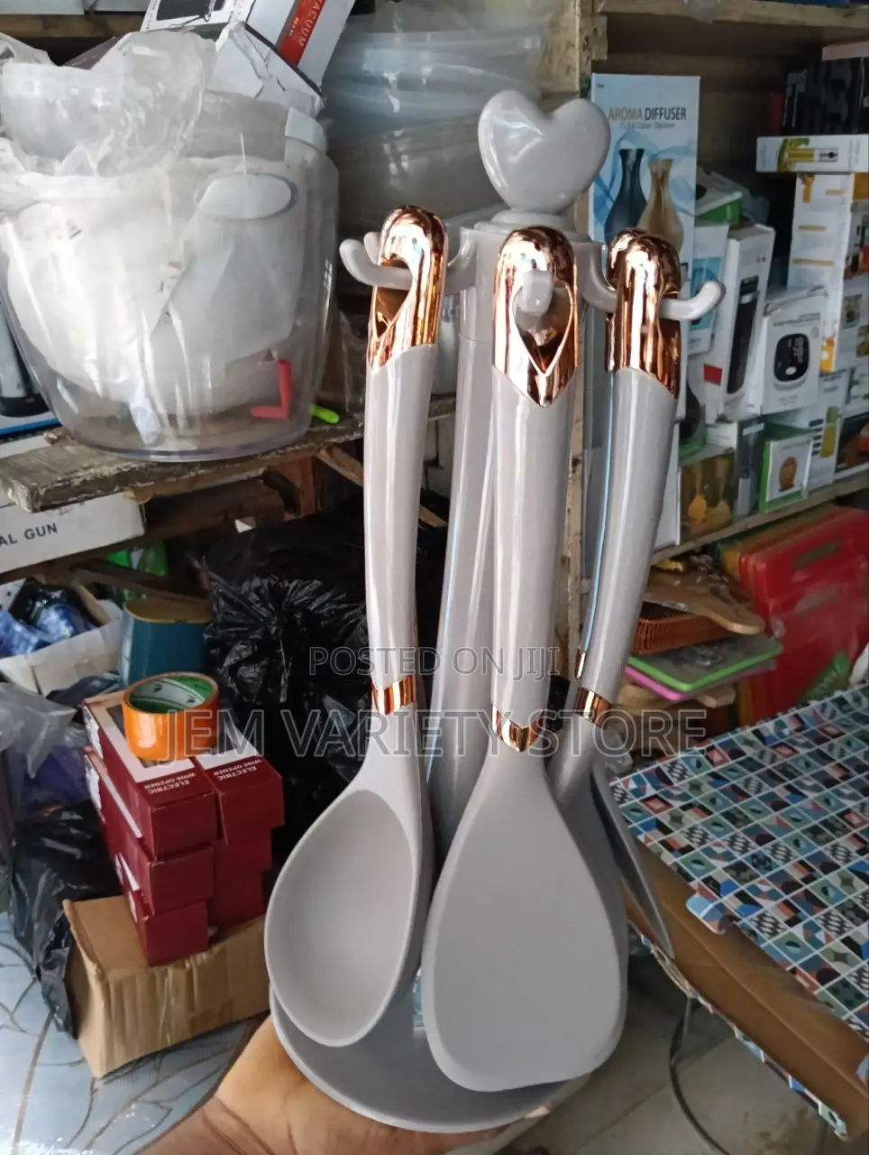 Beautiful Silicon Spoon Set