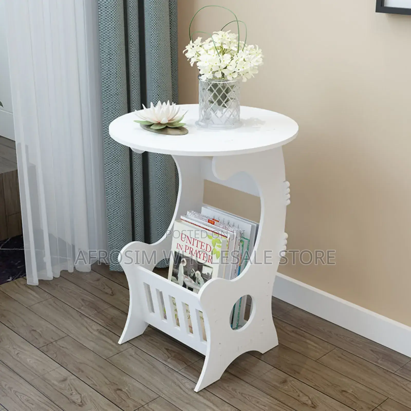 White Side Table