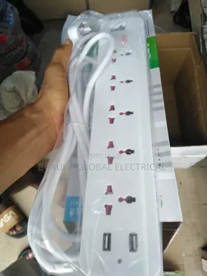 Apc White Extension Socket With Surge