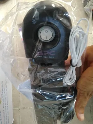 Black Extension Socket With Surge