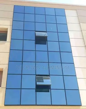 Commercial Luxury Building Glass Design, Luxury Aluminium Curtain Wa
