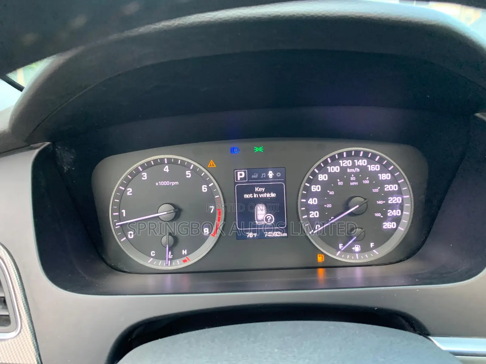 Hyundai Sonata 2015 Black