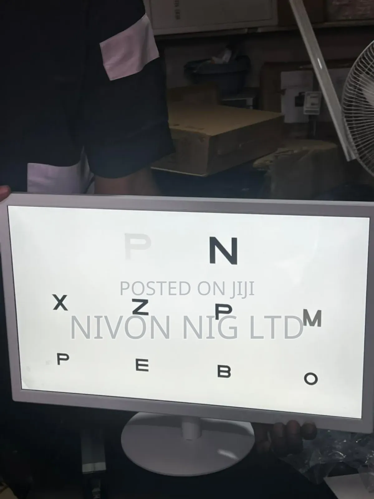 Electronic Visual Acuity Chart Tv