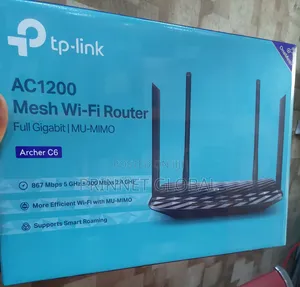 Tp-Link Ac1200 Mesh Wifi Router, Archer C6
