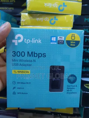 Tp-Link 300mbps Mini Wireless N Usb Adapter