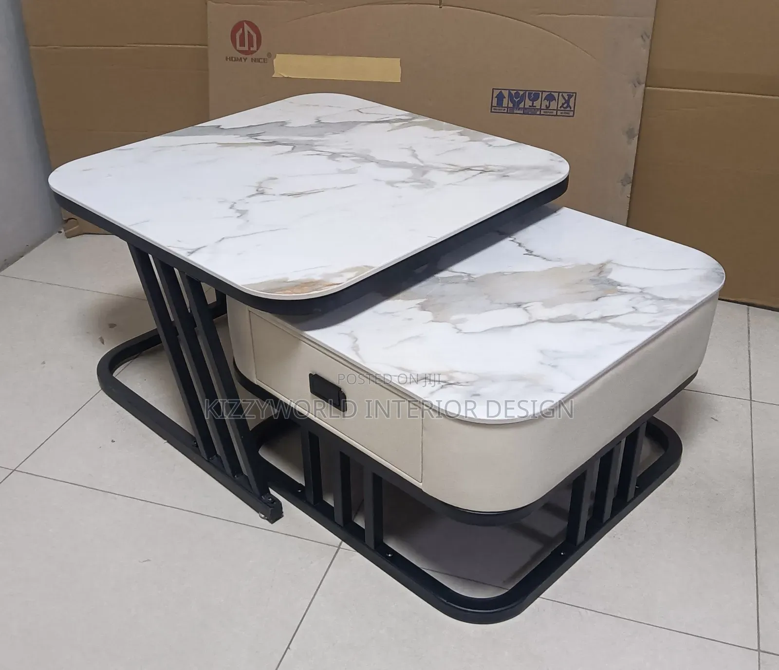 2in1 Drawer Center Table.