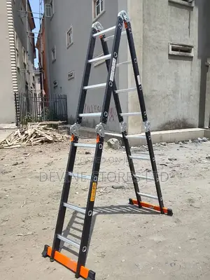 4×4 Heavy Duty Aluminum Foldable Turkey Ladder(16 Steps)