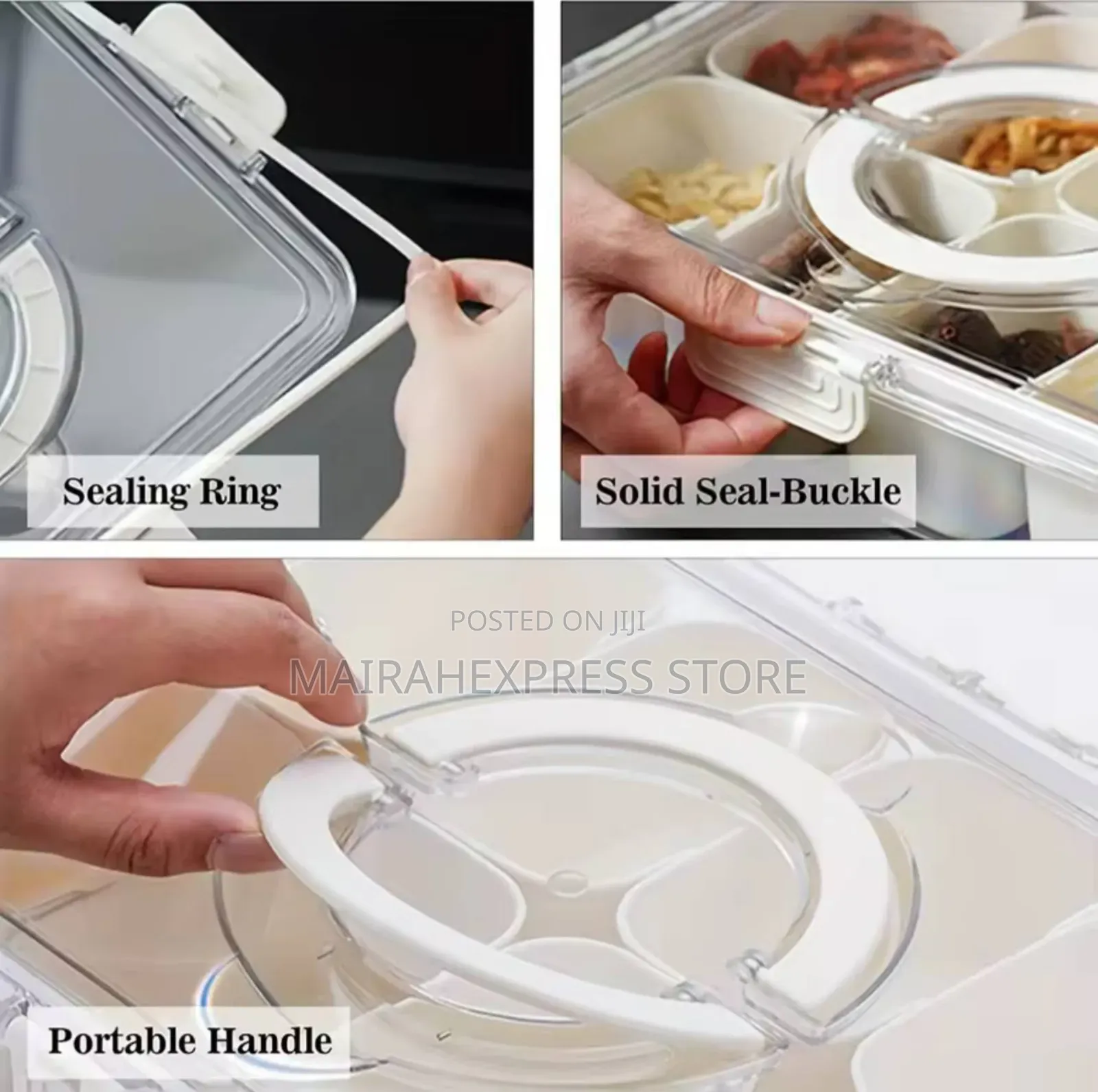 6 Grid Snack Box Container