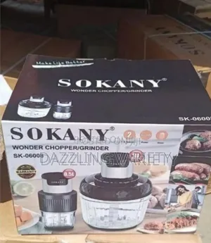 Sokany 2in1 Wonder Chopper/Grinder/Food Processor