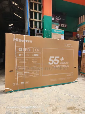 Original Hisense Smart Television Qled 100inches
